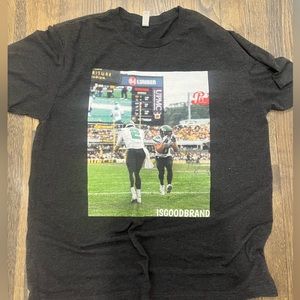 New York Jets - Zach Wilson and Braxton Berrios Griddy T Shirt XL